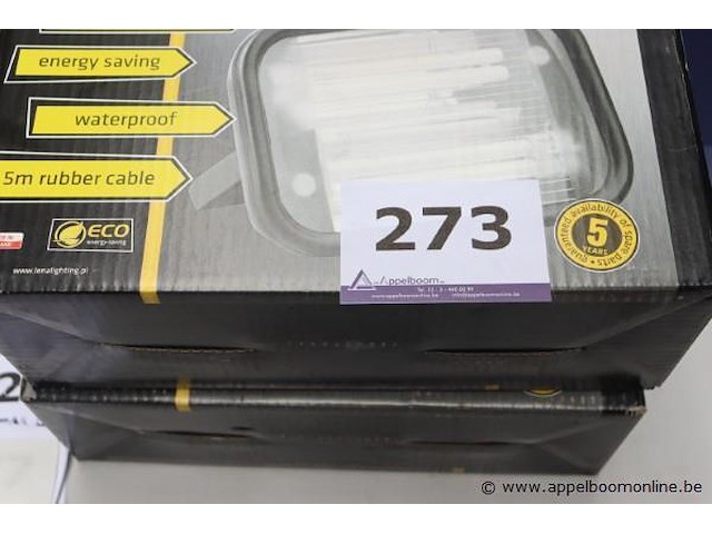 2 industriële werflampen lena lighting magnum 36w, werking niet gekend - afbeelding 2 van  3