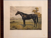 2 ingelijste antieke aquatint-prenten/gravures... - afbeelding 2 van  5