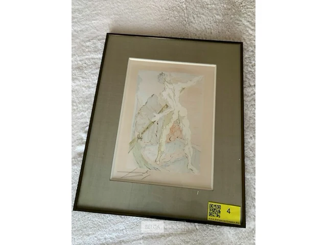 2 ingelijste kunstwerken salvador dali - afbeelding 4 van  4