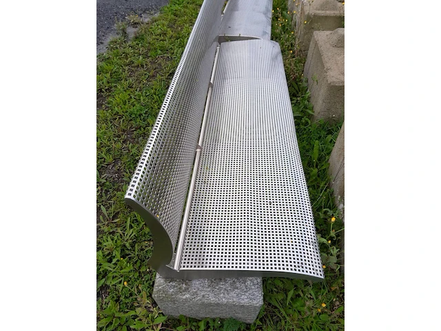 2 inox zintbanken - afbeelding 1 van  4