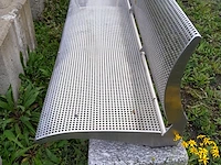 2 inox zintbanken - afbeelding 3 van  4
