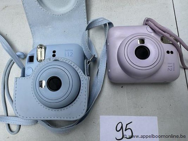 2 instant fototoestellen instax, zonder kabels, werking niet gekend - afbeelding 2 van  2