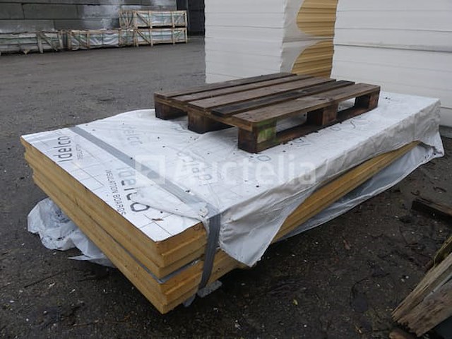 2 isolatiepanelen met aluminiumfolie, 12 cm dik, idelco a-therm - afbeelding 1 van  4