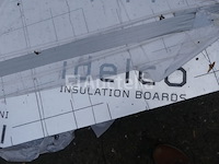 2 isolatiepanelen met aluminiumfolie, 12 cm dik, idelco a-therm - afbeelding 2 van  4