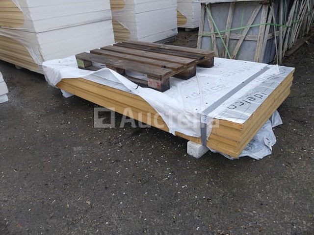 2 isolatiepanelen met aluminiumfolie, 12 cm dik, idelco a-therm - afbeelding 3 van  4