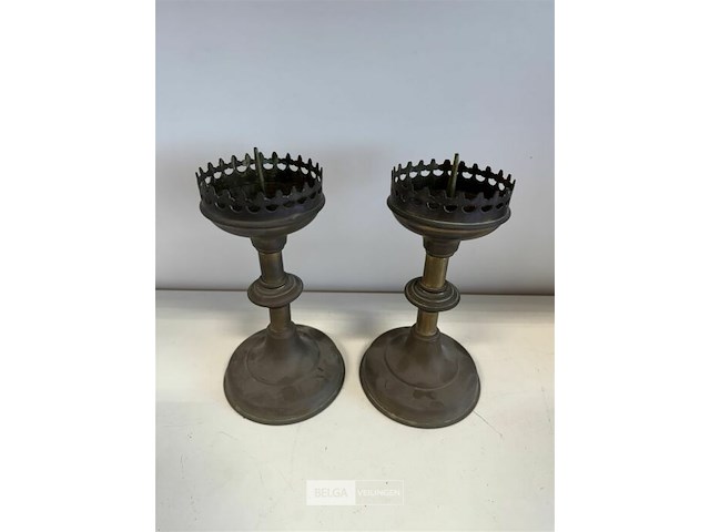 2 kandelaars - afbeelding 2 van  2