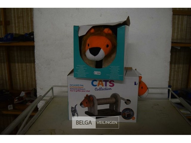 2 kattenkrab palen - afbeelding 1 van  3