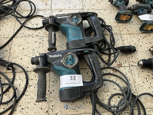 2 klopboorhamers makita - afbeelding 1 van  2