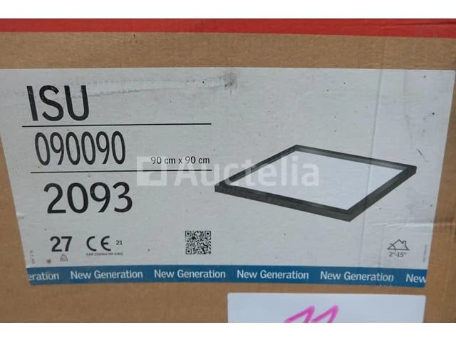 2 koepels voor velux platte daken - afbeelding 2 van  5