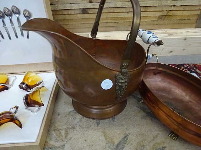 2 koperen decoratie - afbeelding 2 van  2