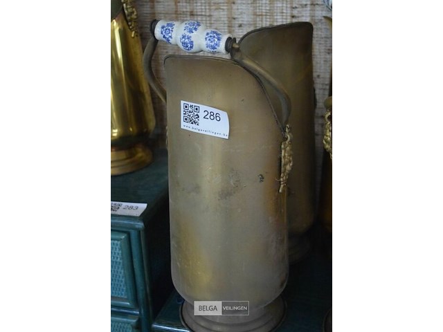 2 koperen kolenpotten - afbeelding 2 van  4