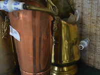 2 koperen kolenpotten - afbeelding 1 van  4