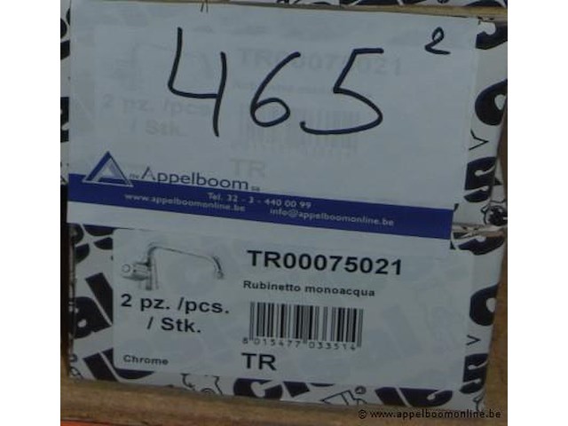 2 kranen cisal tr00075021 - afbeelding 1 van  1