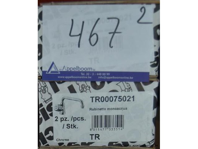 2 kranen cisal tr00075021 - afbeelding 1 van  1