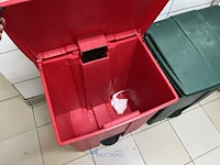 2 kunststof afvalcontainers - afbeelding 3 van  4