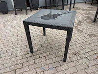 2 kunststof tuintafels - afbeelding 2 van  5
