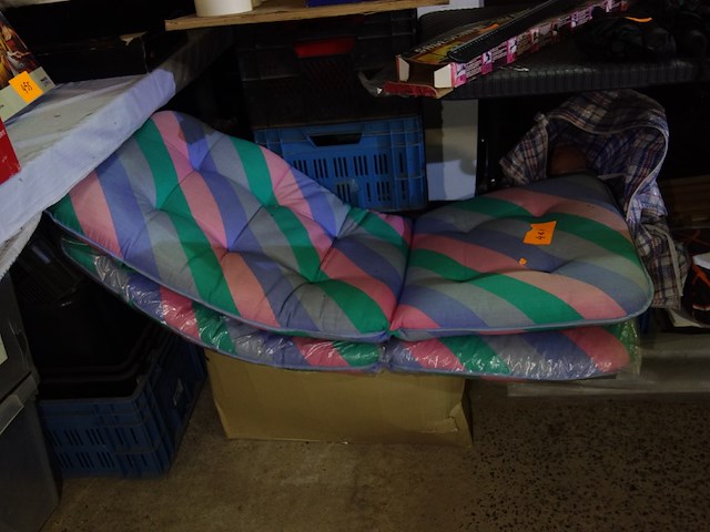 2 kussens voor tuinzetels - afbeelding 1 van  1