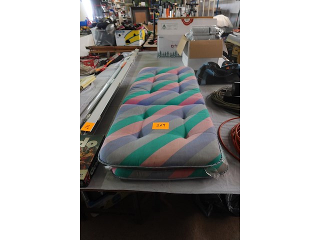 2 kussens voor tuinzetels - afbeelding 2 van  2