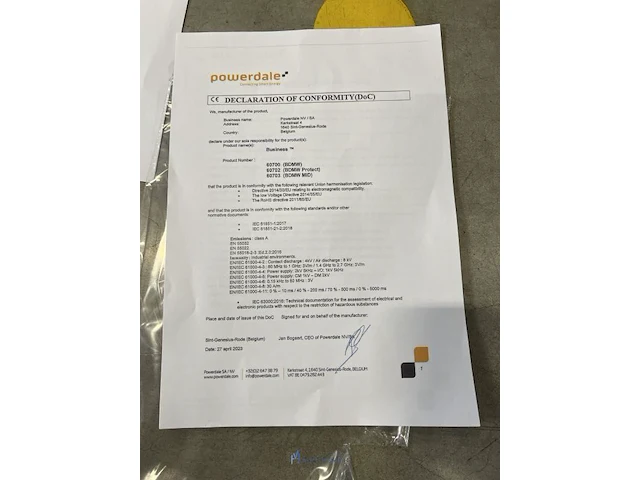 2 laadstations powerdale advance-ng - 22 kw - afbeelding 6 van  16