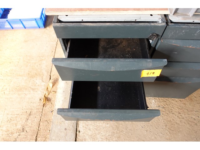 2 ladenkasten met 3 laden - afbeelding 3 van  4