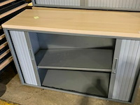 2 lage bureelkasten en met schuifdeuren - afbeelding 2 van  2