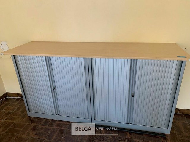 2 lage bureelkasten met bovenplaat - afbeelding 2 van  2