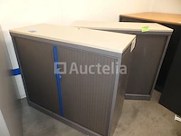 2 lage kasten met luiken - afbeelding 1 van  3