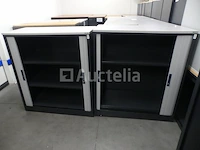 2 lage kasten met luiken - afbeelding 3 van  6