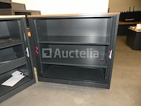 2 lage kasten met luiken - afbeelding 4 van  7