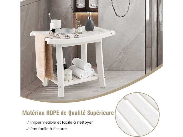 2-lagige waterdichte hdpe-badkamerkruk - afbeelding 3 van  6