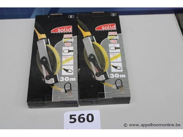 2 landmetermaat solid 30m - afbeelding 1 van  2