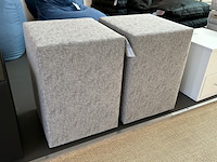 2 larvik hocker nachttafels - afbeelding 1 van  4