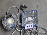 2 led werflampen berner, werking niet gekend - afbeelding 1 van  2