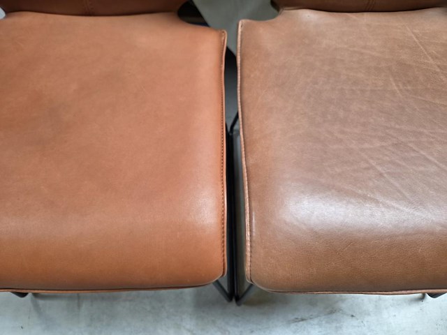 2 lederen eetkamerstoelen bali - afbeelding 5 van  7