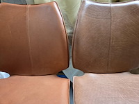 2 lederen eetkamerstoelen bali - afbeelding 6 van  7