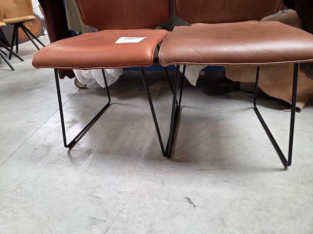 2 lederen eetkamerstoelen bali - afbeelding 7 van  7