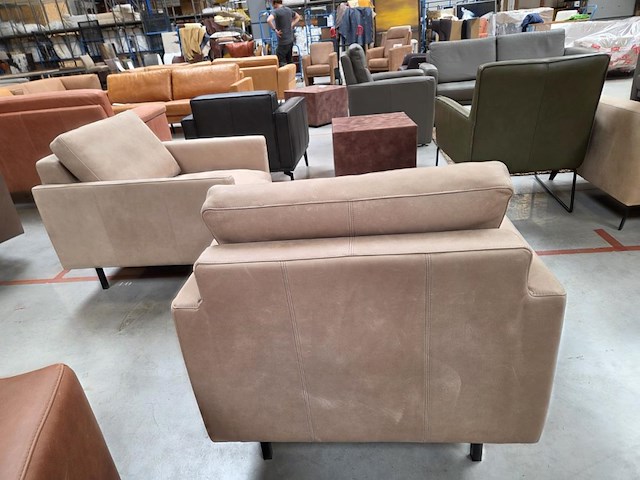 2 lederen fauteuilles alzano - afbeelding 5 van  8