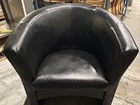 2 lederen stoelen - afbeelding 2 van  4