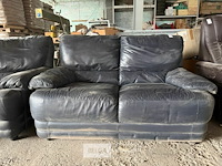 2 lederen zetels - afbeelding 1 van  3