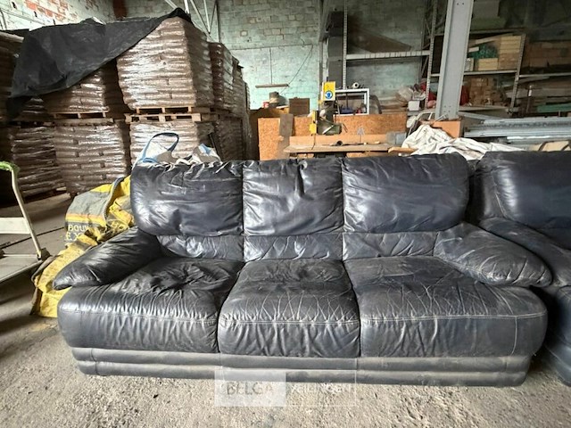 2 lederen zetels - afbeelding 3 van  3