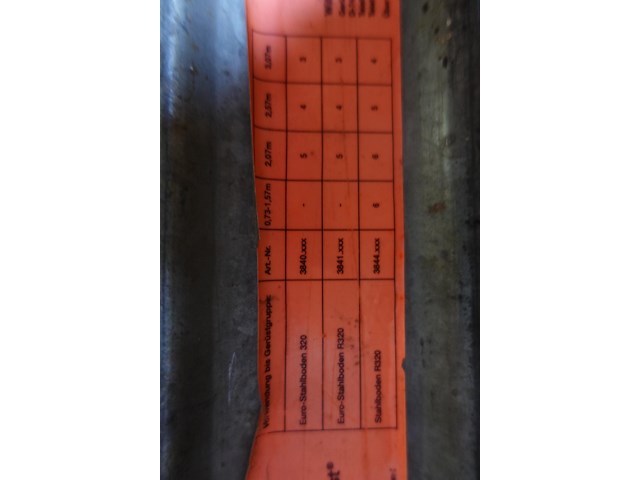 2 loopplanken stelling 2,00m x 0,32m + 2,40m x0,30m - afbeelding 6 van  6
