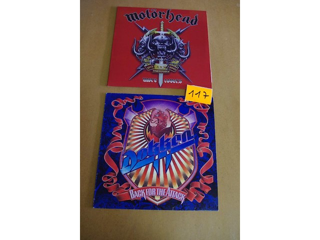 2 lp's, motörhead, dokken - afbeelding 1 van  1