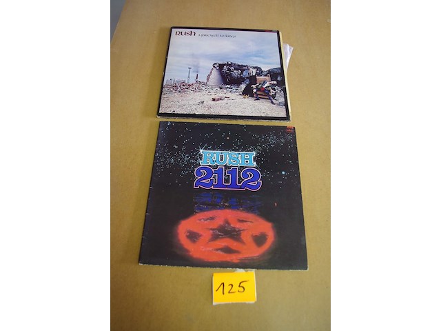 2 lp's rush - afbeelding 1 van  1