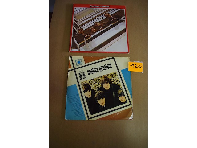 2 lp's the beatles - afbeelding 1 van  1