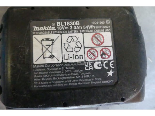 2 makita haakse slijpers - afbeelding 3 van  11