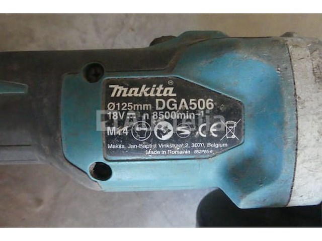 2 makita haakse slijpers - afbeelding 5 van  11