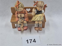 2 meisjes op de bank - afbeelding 1 van  3