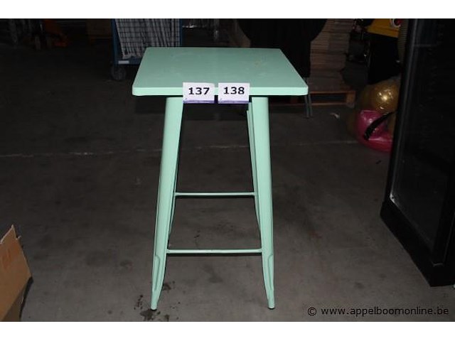 2 metalen bartafeltjes - afbeelding 1 van  1