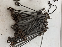 2 metalen decameters + halter gewicht - afbeelding 3 van  3
