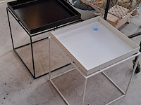 2 metalen designtafeltjes - afbeelding 1 van  2